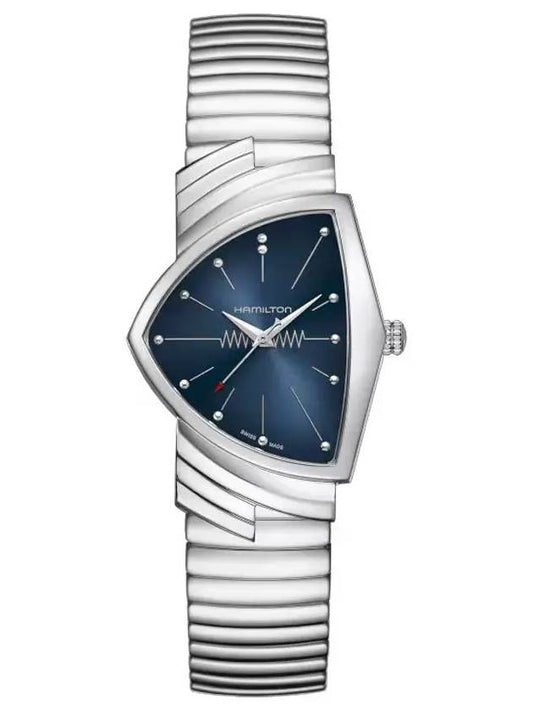 Ventura Quartz Metal Watch Blue - HAMILTON - BALAAN 1