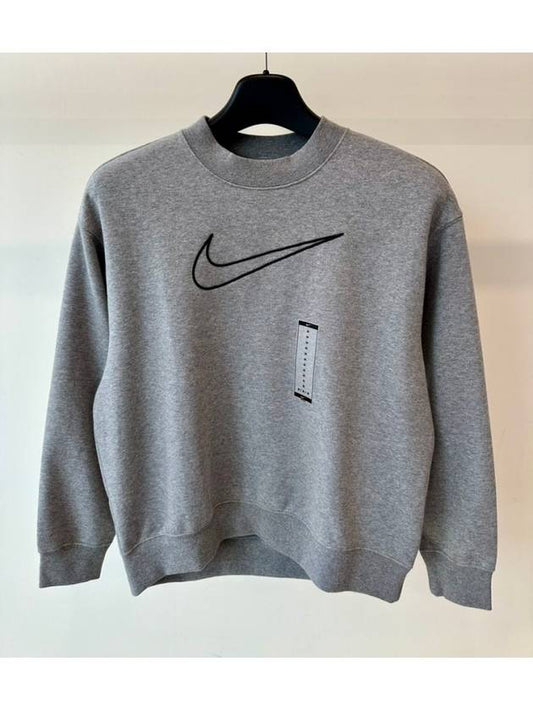 Sweatshirt DQ5543 091 Gray WOMENS M L XL Asian Fit - NIKE - BALAAN 1