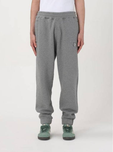 Bold Fox Head Patch Track Pants Grey - MAISON KITSUNE - BALAAN 1