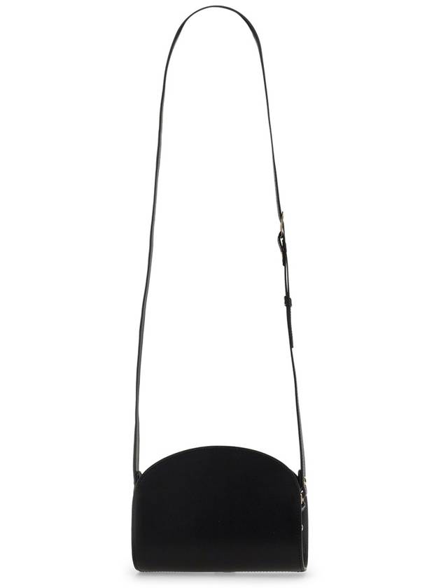 Demi Lune Mini Half Moon Cross Bag Black - A.P.C. - BALAAN 4