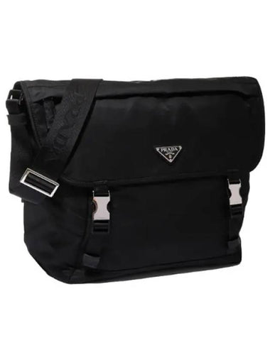 Re nylon Saffiano leather shoulder bag - PRADA - BALAAN 1