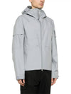 Metropolis Series Gore-Tex Infinium Hooded Jacket Grey - CP COMPANY - BALAAN 4