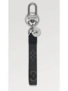 Monogram Dragonne Bag Charm Key Holder Black - LOUIS VUITTON - BALAAN 2