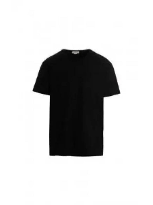 Back Graffiti Logo Short Sleeve T-Shirt Black - ALEXANDER MCQUEEN - BALAAN 2