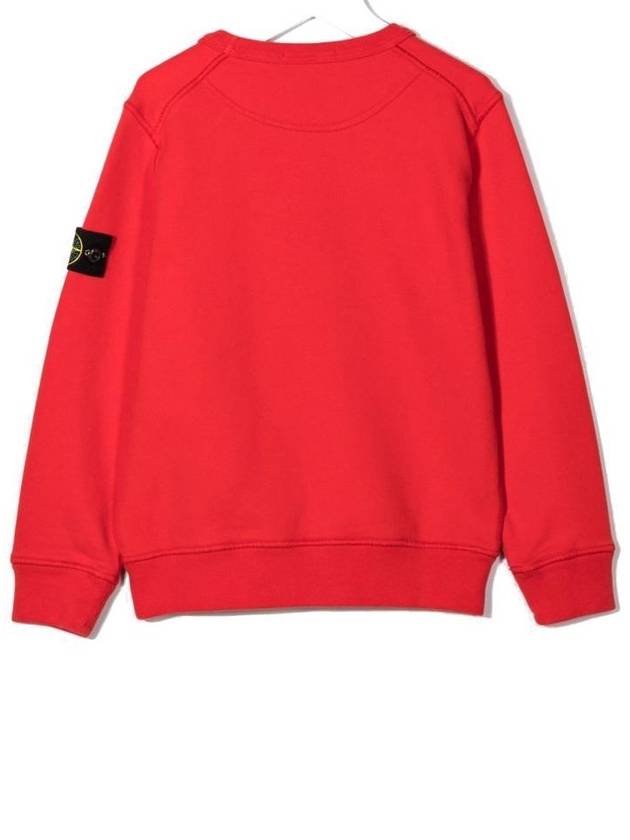 14 year old size red round wappen sweatshirt 751661340 - STONE ISLAND - BALAAN 3