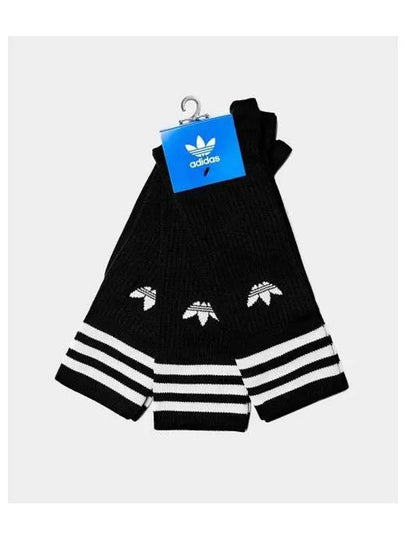 Solid Crew Socks 3 Pack Black - ADIDAS - BALAAN 2