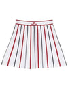 Women's River Knitted Golf Skirt White - J.LINDEBERG - BALAAN 2