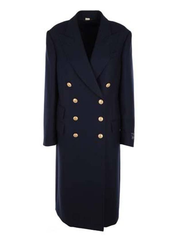 711013 Double Cashmere Long Coat - GUCCI - BALAAN 2