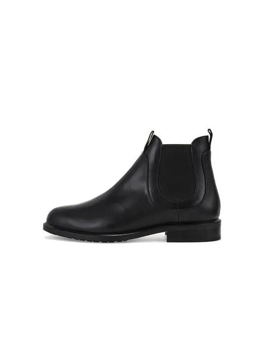 Shimaeul Sole Summer Clearance 5 20 5 24 Women's Round Banding Leather Boots Black 271890 - EMPORIO ARMANI - BALAAN 1