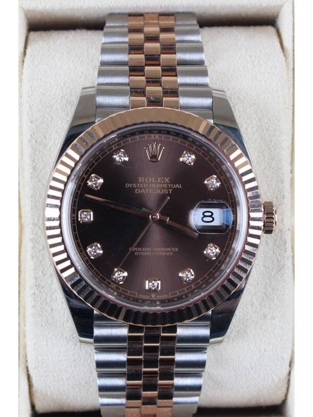 Rolex Dayjust 41 Chocolate Edition 10p 20 Years - ROLEX - BALAAN 3