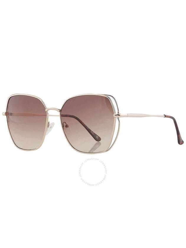 Guess Factory Gradient Brown Browline Ladies Sunglasses GF0416 32F 60 - GUESS - BALAAN 3