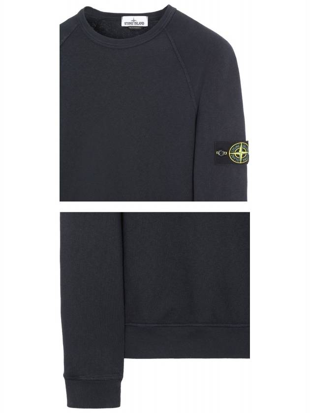 Wappen Patch Round Sweatshirt Navy - STONE ISLAND - BALAAN 6