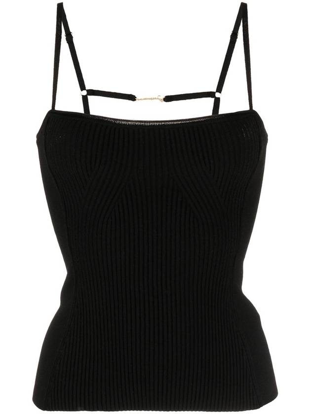 Jacquemus Le Haut Sierra Ribbed Tank Top - JACQUEMUS - BALAAN 1