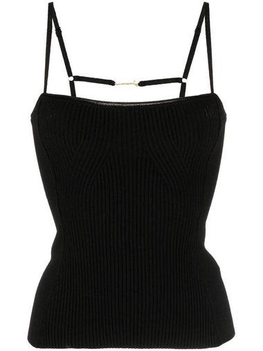 Jacquemus Le Haut Sierra Ribbed Tank Top - JACQUEMUS - BALAAN 1