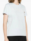 Embossed Logo Women s Cotton Short Sleeve T Shirt 8C00006 829HP - MONCLER - BALAAN 3