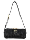 Materasse Nappa Leather Cross Bag Black - MIU MIU - BALAAN 4