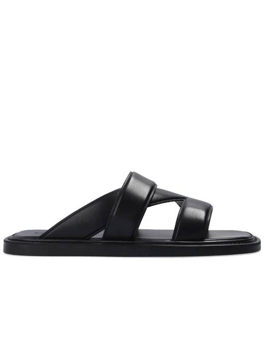 Nero Band Slippers Black - BOTTEGA VENETA - BALAAN 2