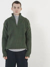 Modal Knit Half Zip up Green - CHANCE'S NOI - BALAAN 8