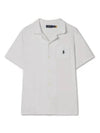 terry camp shirt white - POLO RALPH LAUREN - BALAAN 2