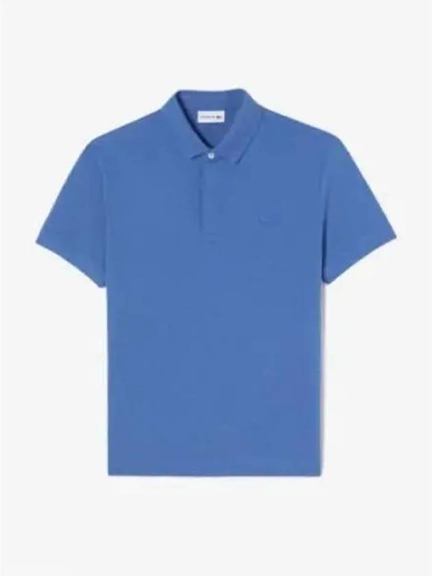 Men s PARIS Short Sleeve Polo Light Blue - LACOSTE - BALAAN 1