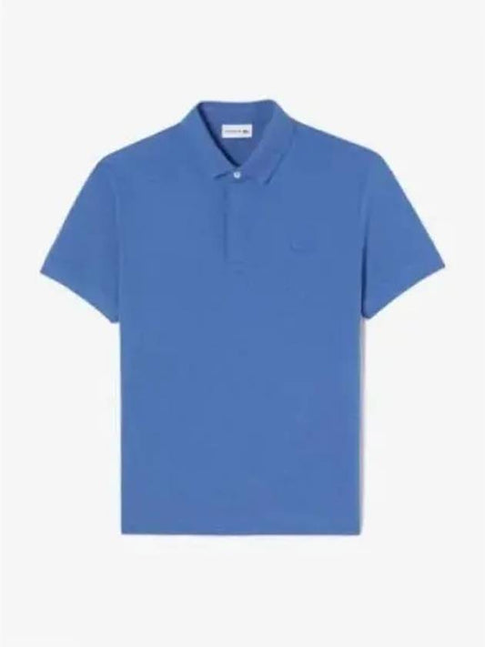 Men s PARIS Short Sleeve Polo Light Blue - LACOSTE - BALAAN 1