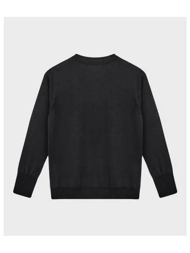 ANDERSEN Marine Crew Neck Black - ANDERSEN-ANDERSEN - BALAAN 1