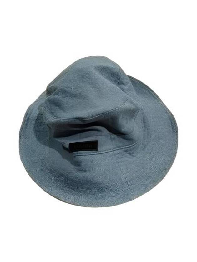 Denim Bucket Hat Blue - GANNI - BALAAN 3