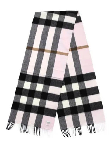 checked cashmere scarf - BURBERRY - BALAAN 1