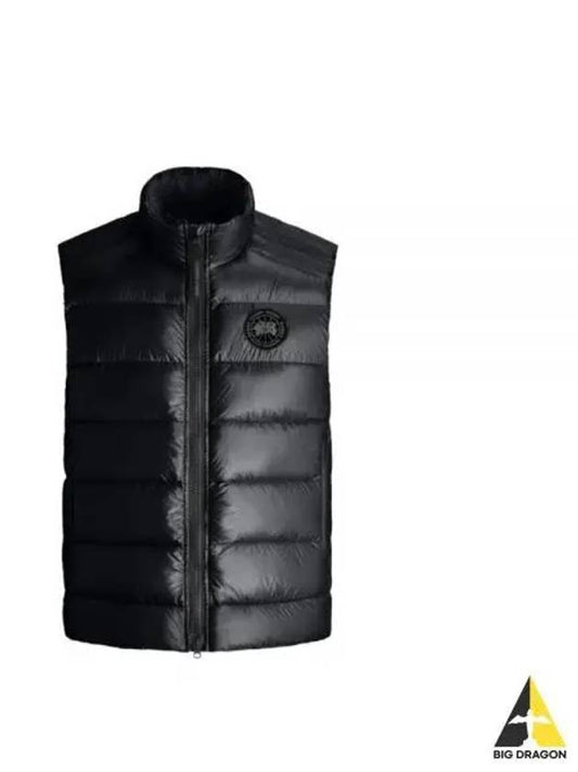 Men's Crofton Down Padding Vest Black - CANADA GOOSE - BALAAN 2