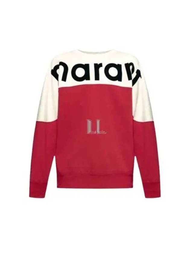 Howley Logo Crew Neck Sweatshirt Red - ISABEL MARANT - BALAAN 2