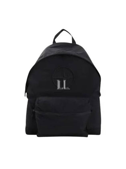 Compass Logo Nylon Backpack Black - STONE ISLAND - BALAAN 2