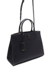 Francis Small Tote Bag Black - BURBERRY - BALAAN 4