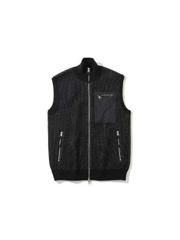 M CD FULL ZIP UP KNIT VEST LQ1CV54M - MARK & LONA - BALAAN 1