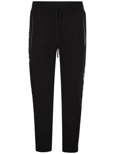 Logo drawstring straight pants black - MONCLER - BALAAN 2