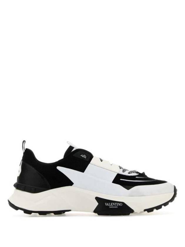 Act Low Top Sneakers White Black - VALENTINO - BALAAN 1