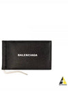 Grained Calfskin Bill Clip Bi-Fold Wallet Black - BALENCIAGA - BALAAN 2