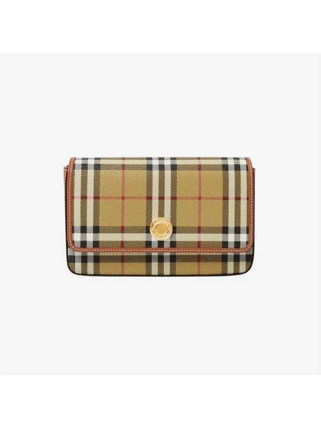 Hampshire Check Cross Bag Archive Beige - BURBERRY - BALAAN 4