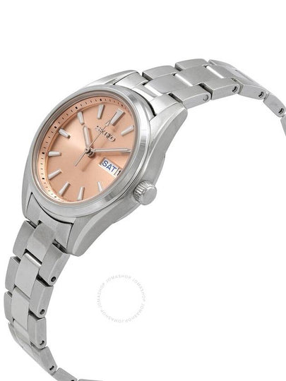 Seiko Quartz Peach Dial Ladies Watch SUR351P1 - SEIKO - BALAAN 2