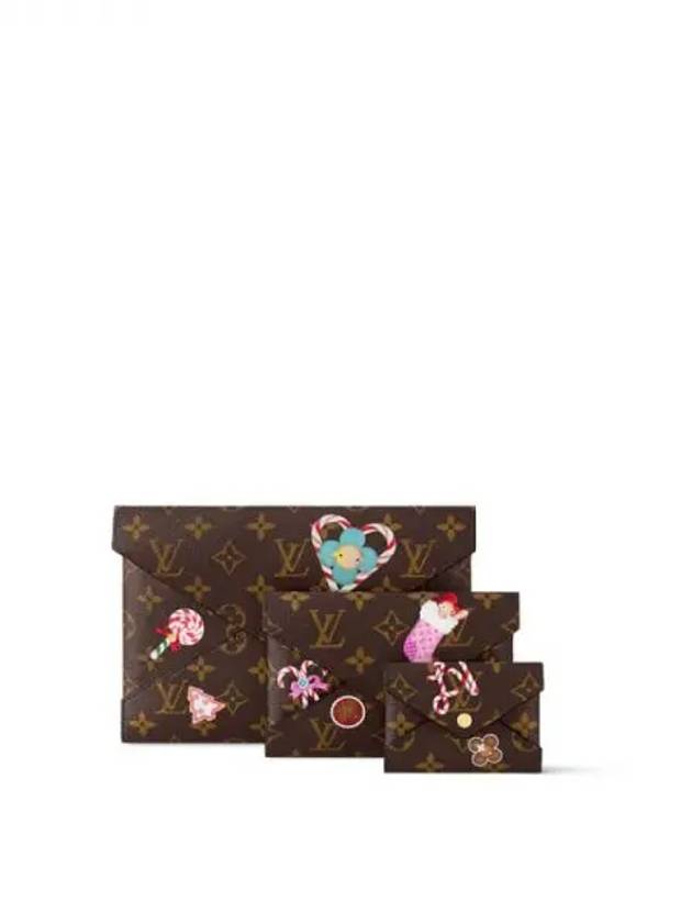 Kirigami Pochette Clutch Bag Brown - LOUIS VUITTON - BALAAN 2