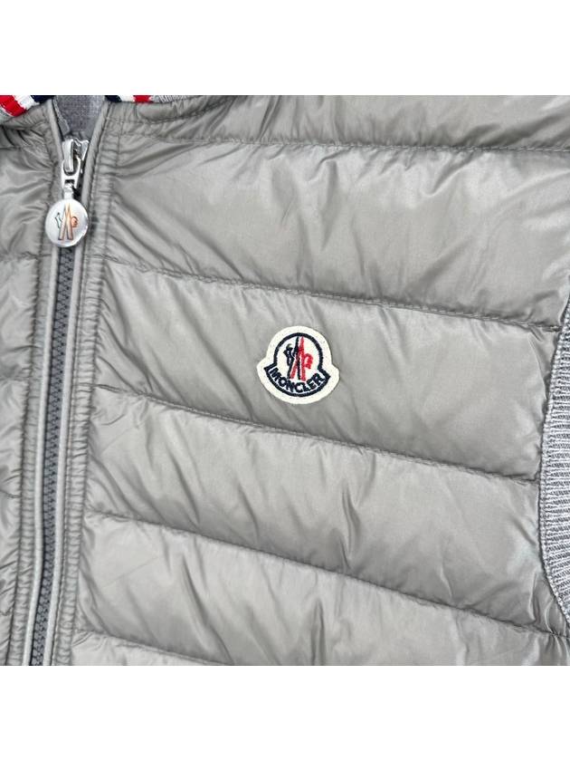 Knit vest padded gray M size - MONCLER - BALAAN 5