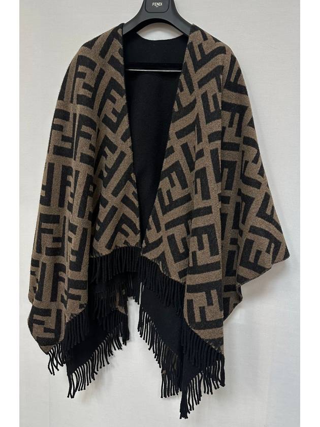 reversible cape poncho - FENDI - BALAAN 8