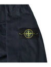 Cotton Twill Stretch Hooded Jacket Navy - STONE ISLAND - BALAAN 6