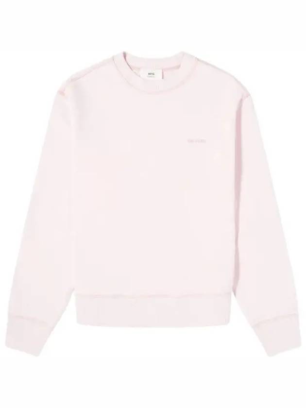 Embroided Logo Sweatshirt Pink - AMI - BALAAN 2