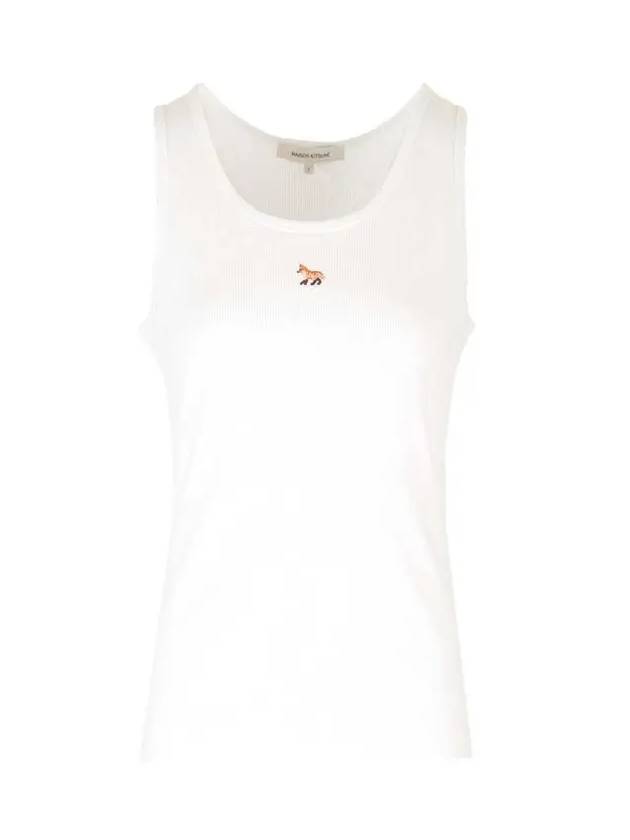 Baby Fox Cotton Sleeveless White - MAISON KITSUNE - BALAAN 2