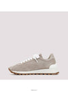 Chain Suede Low Top Sneakers Beige - BRUNELLO CUCINELLI - BALAAN 4