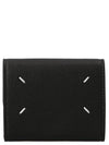 Stitch Snap Button Card Wallet Black - MAISON MARGIELA - BALAAN 3