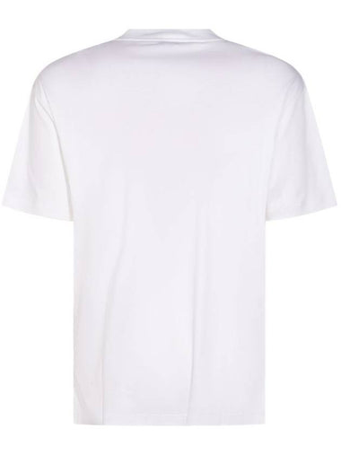 Giorgio Armani White Cotton T-Shirt - GIORGIO ARMANI - BALAAN 1