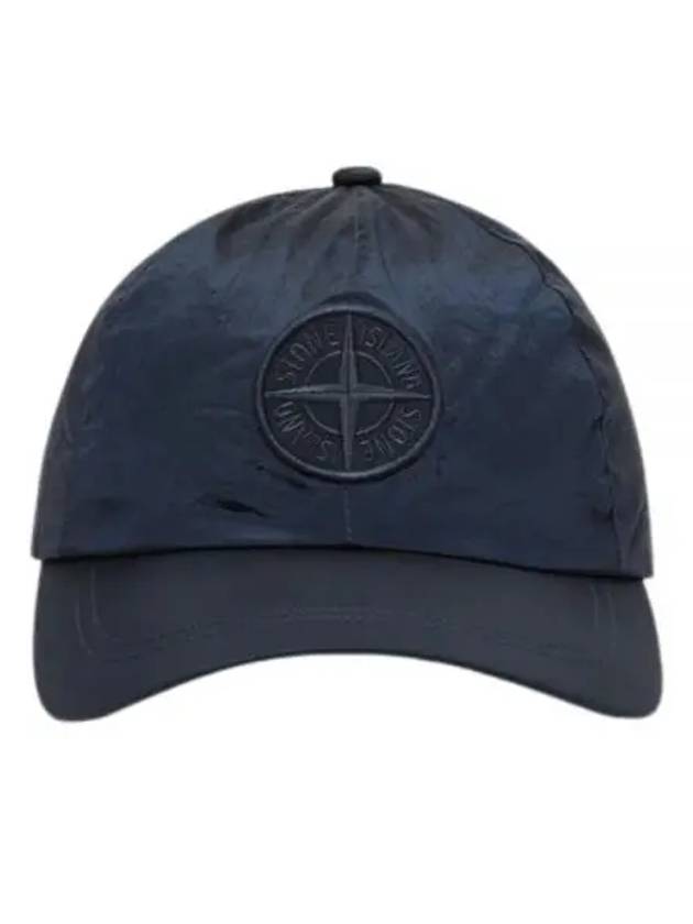 Nylon Logo Ball Cap Navy - STONE ISLAND - BALAAN 2