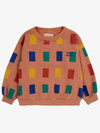 Color Game All over Sweatshirt B224AC046 Italian Kids - BOBO CHOSES - BALAAN 2