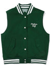 Bucket Woven Vest GREEN WOMAN - MALBON GOLF - BALAAN 1